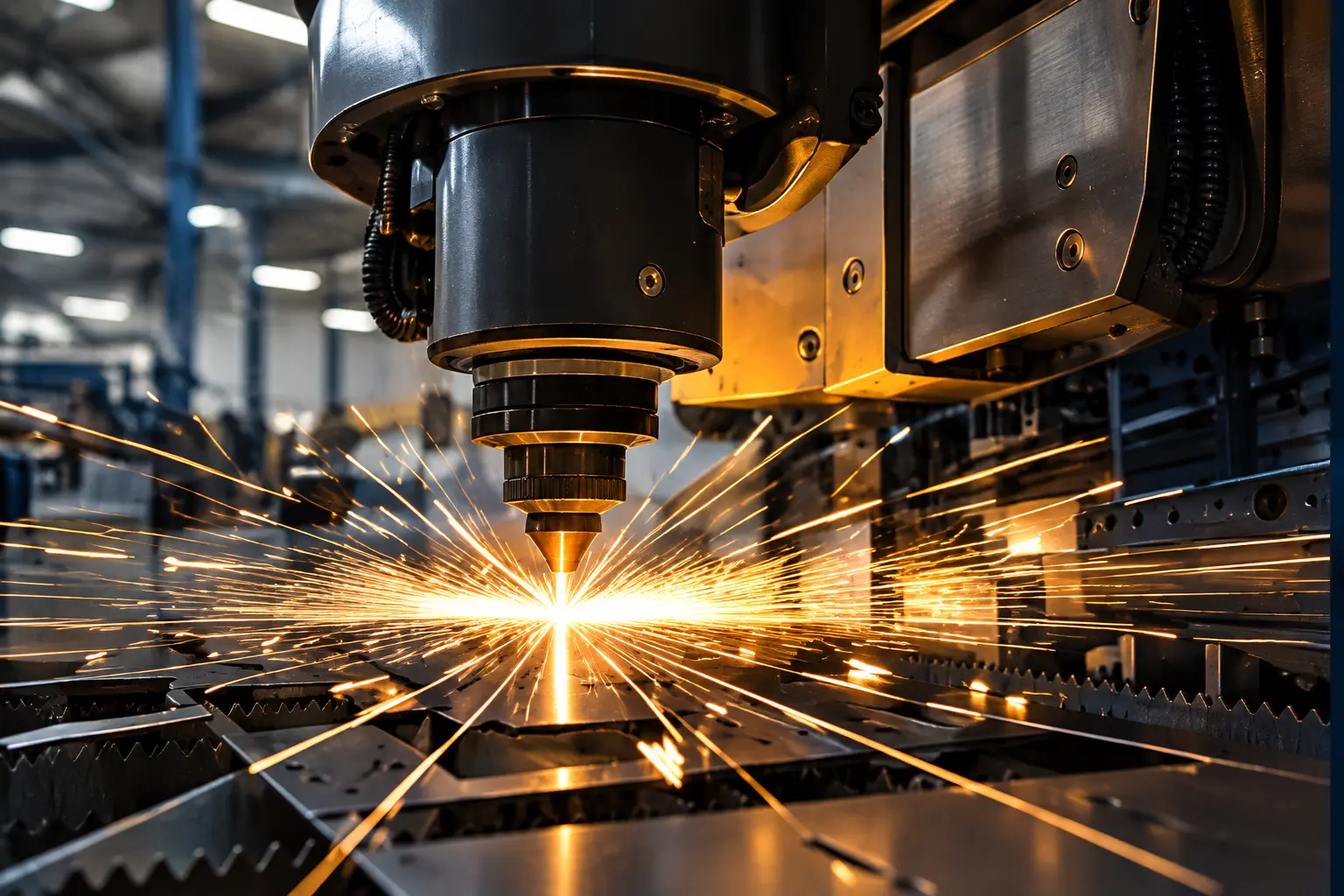 Illustrative metal fabrication