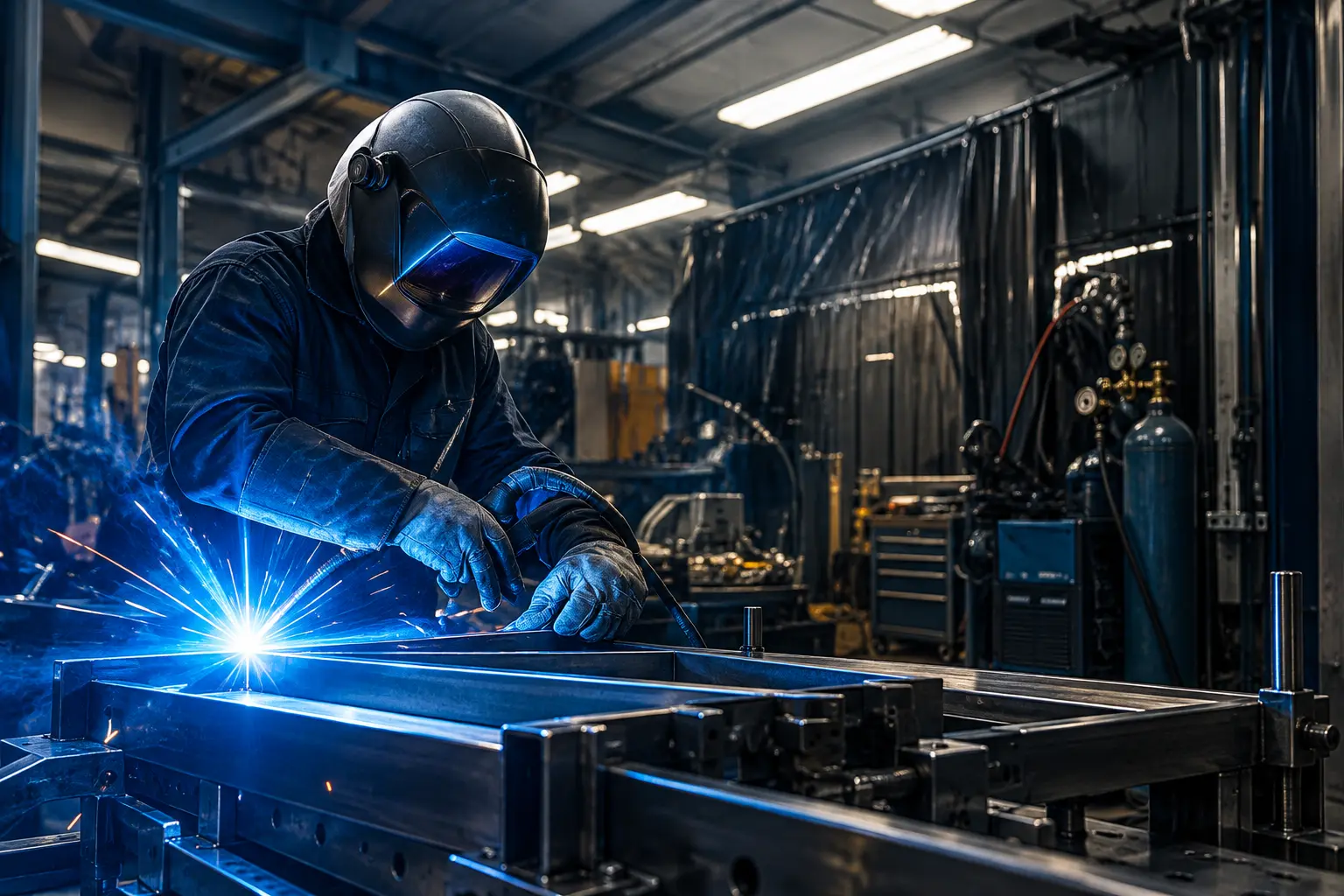 Illustrative architectural fabrication